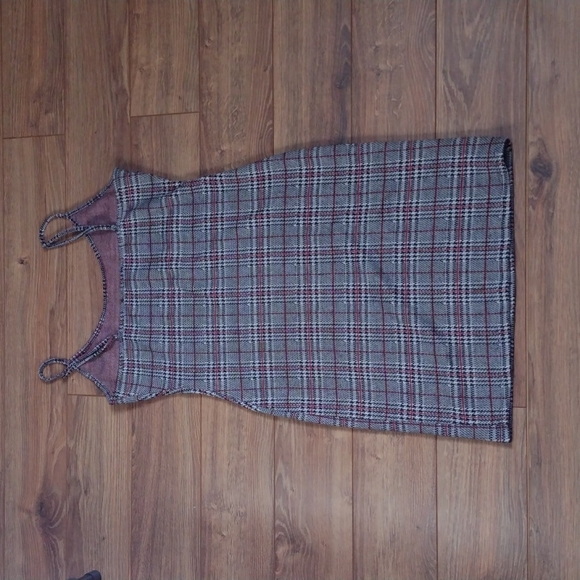Plaid Mini Dress - Picture 3 of 5